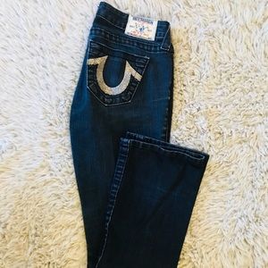 True Religion boot cut jeans. Size 25